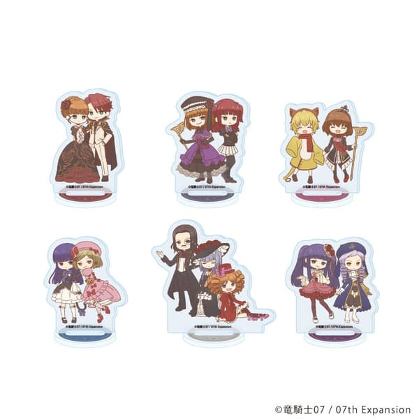 复古艺术亚克力迷你立牌