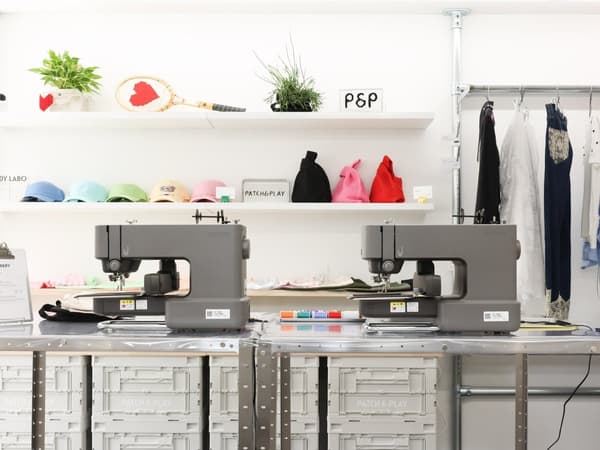 SKiTCH PP1 embroidery machine used at the workshop