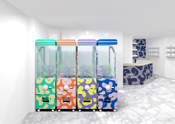 Interior Store View with Giant Machine