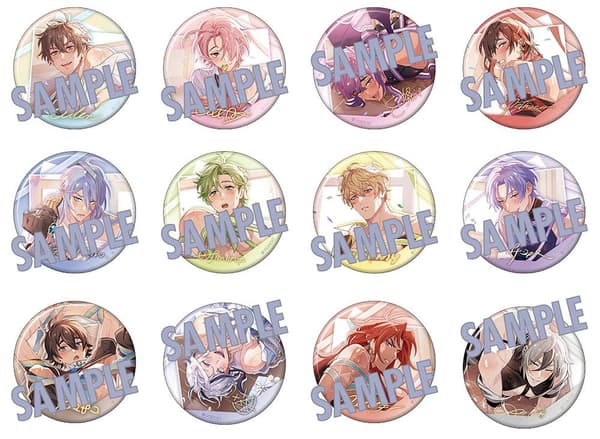 Hologram Character Badge Collection