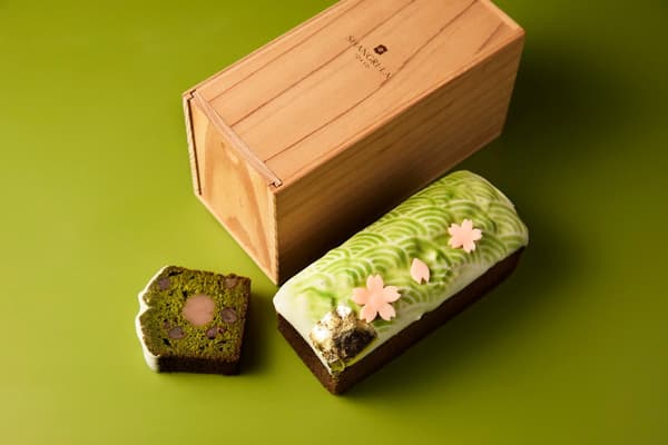 Premium Matcha Sakura Pound Cake
