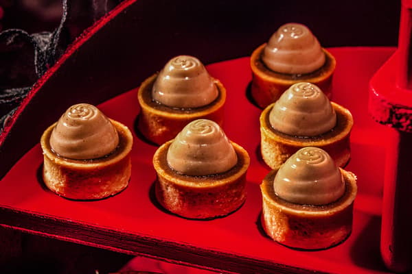 A Tyrolean Hat in the Gallery chestnut tart with Mont Blanc