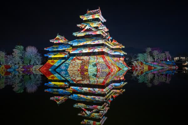 National Treasure Matsumoto Castle Tower Projection Mapping 2025-2026
