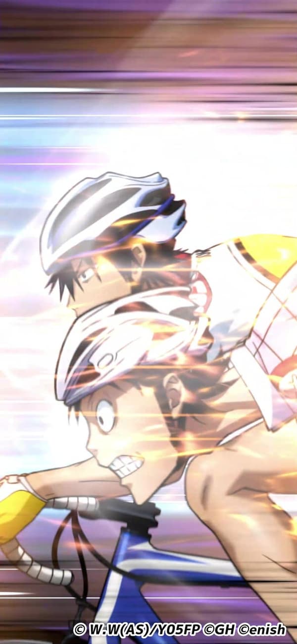 Opening movie scene from Yowamushi Pedal: Resonance Pedaism