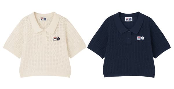 Jersey tipo polo de ganchillo