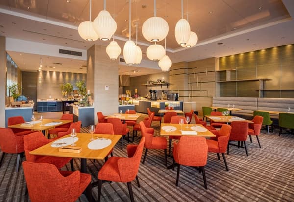 Interior of the all-day dining restaurant Pergola