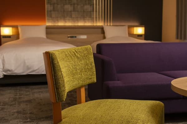 Contoh kamar tamu di Hotel Kanazawa