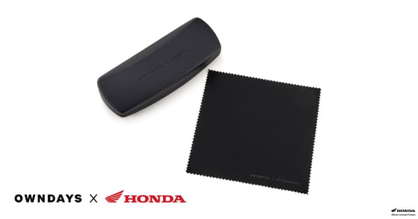 Estuche y paño exclusivos para gafas OWNDAYS × Honda