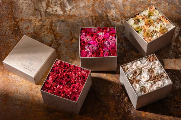Caja de flores exclusiva de la tienda de Shinjuku