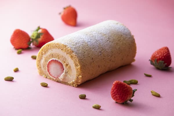 草莓卷蛋糕