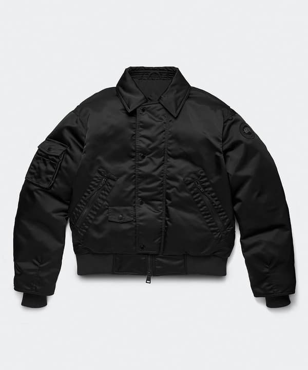 Seguin Aviator Bomber in Black