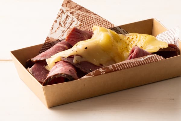 House-Made Beef Pastrami Melt Cheese