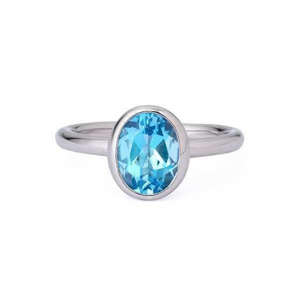 PT900 蓝色托帕石 1.34ct ¥216,000