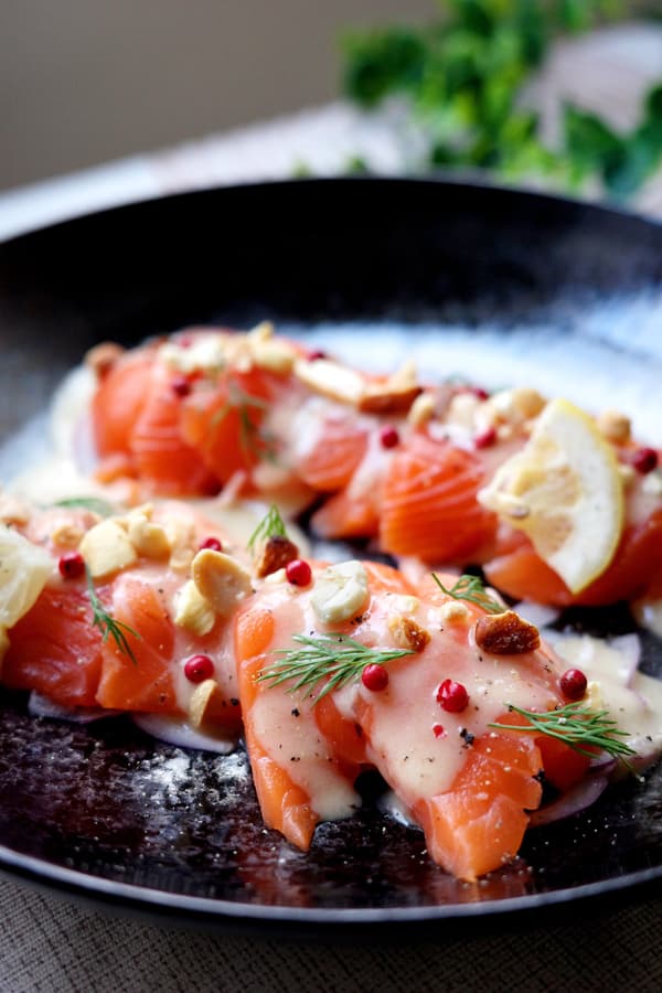Salmon Carpaccio
