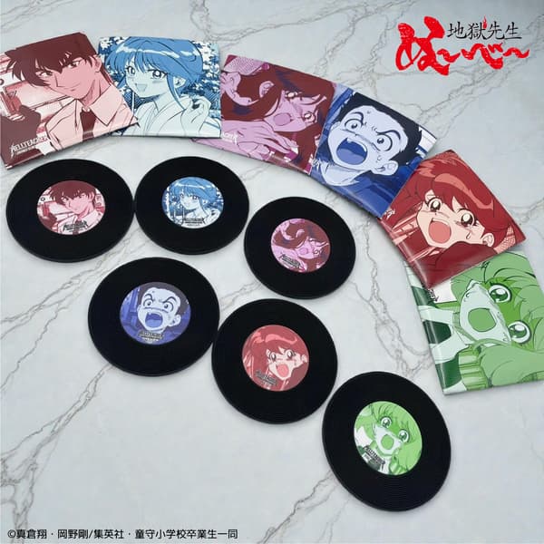 唱片式橡胶杯垫