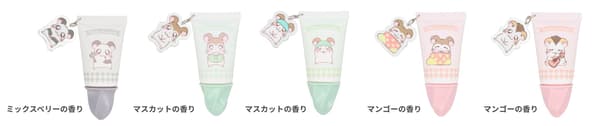 Gama de crema de manos batida de Hamtaro con dije acrílico, 3 de 3