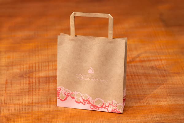 樱花粉色购物袋