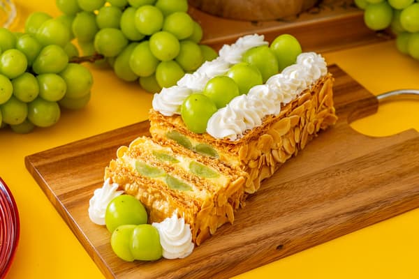 Milhojas de Shine Muscat