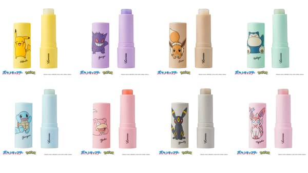 All 8 Pokemon Lip Balm Designs