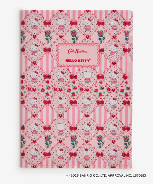 Cath Kidston × Hello Kitty 文件夹 粉色