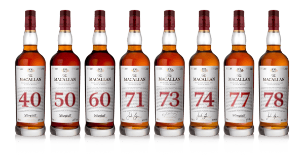 红系列：40年、50年、60年、71年和78年酒款首次亮相日本