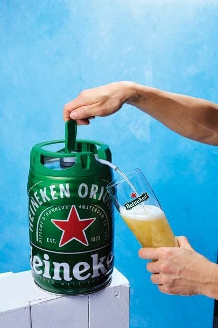 Heineken 5-liter keg