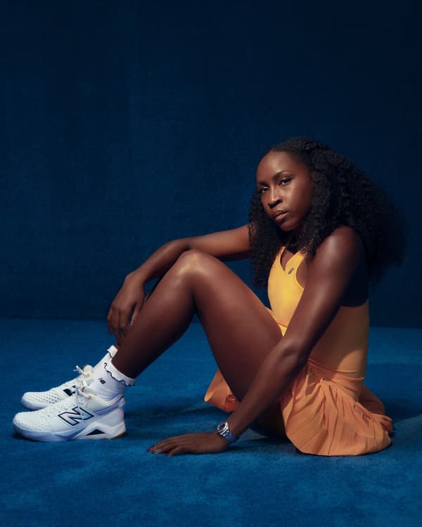 New Balance Coco Gauff Australian Open 2026 Kit - On-Court Look