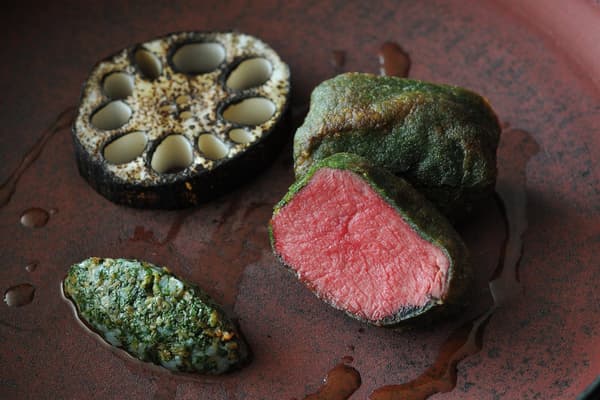 河豚与鹿肉意式炸肉排