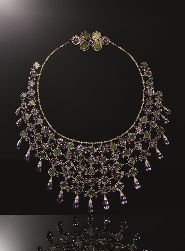 Tiffany Ginza first anniversary installation featuring archive pieces