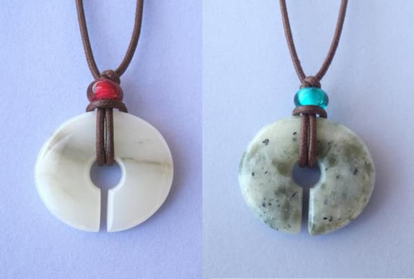 Example finished pendant