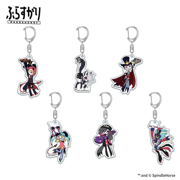 HELLUVA BOSS Burasugari Trading Acrylic Keychain