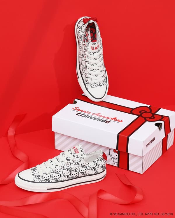 รองเท้าสนีกเกอร์ ALL STAR OX Hello Kitty
