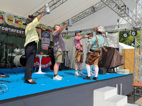 Muscle Beer Challenge at a past edition of the festival
