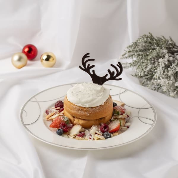 Ishiya Pancake, Ezo Deer's White Christmas, Drink Set