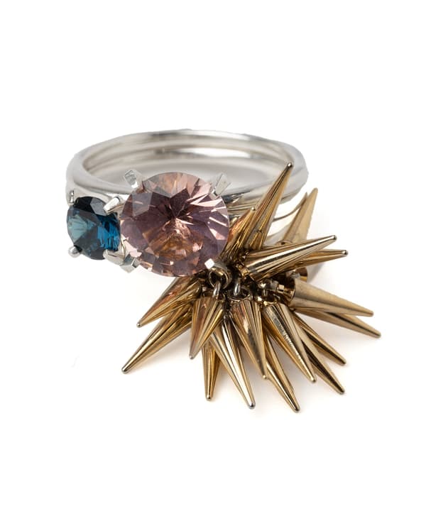 Three-ring set