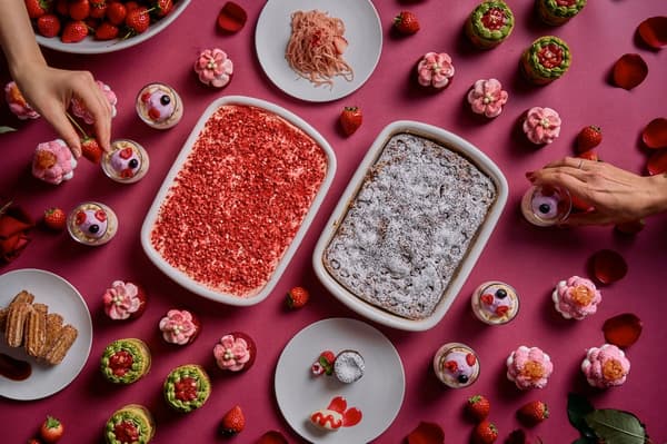 Valentine's Buffet Display