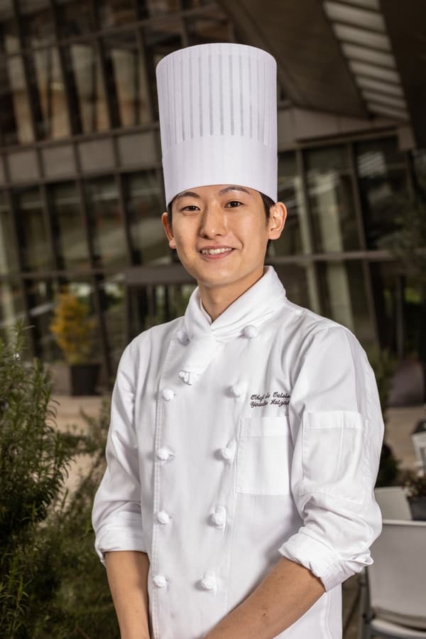 Yuta Sensui, chef pastelero jefe de Fiorentina