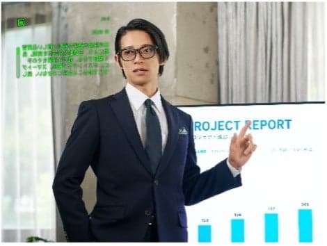 Gafas inteligentes SABERA utilizadas en un entorno empresarial