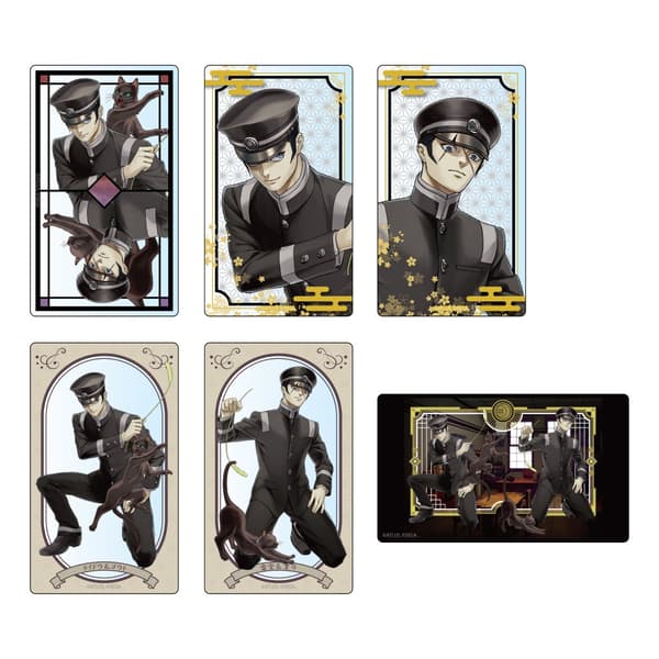 트레이딩 아크릴 카드 — 1주년 기념 일러스트