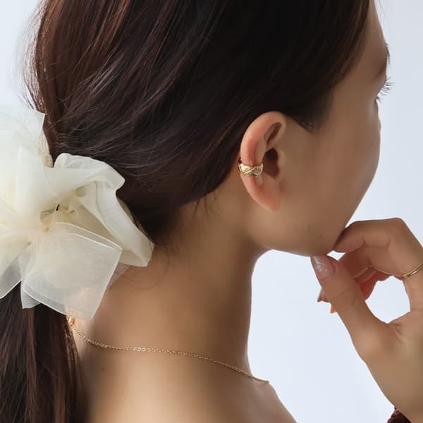 Quilted Ear Cuff (キルティングイヤーカフ)