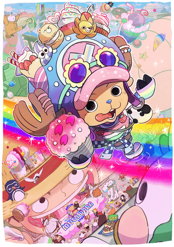 HARAJUKU CHOPPER merchandise display