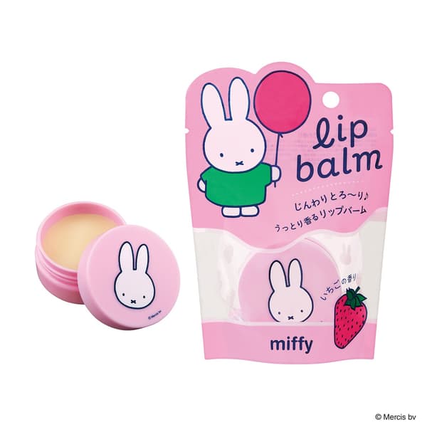 Bálsamo labial Miffy, aroma a fresa