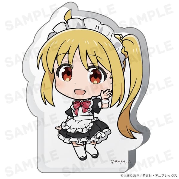 봇치 더 록! 두꺼운 아크릴 스탠드 - 이지치 니지카 메이드 ver.