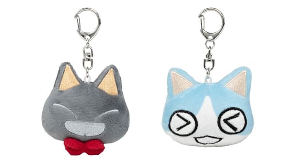 Doko Demo Issyo Mascot Keychain Kuro / Sora – 1,540 yen each (tax included)