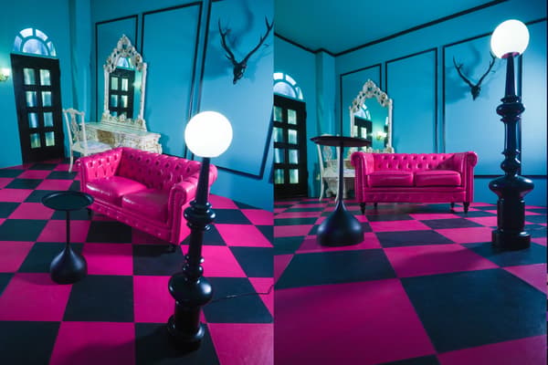 Interior Pink Gothic