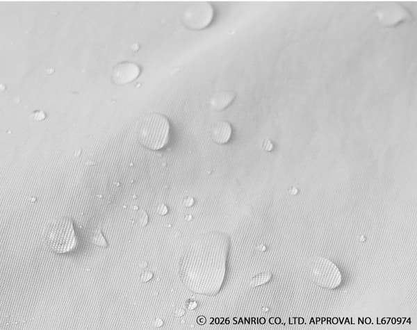 Water-repellent nylon surface