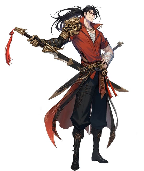 Liu Zhigang character art