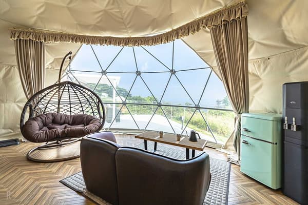 블루 돔 — 파노라마 전망을 자랑하는 가장 프라이빗한 사이트