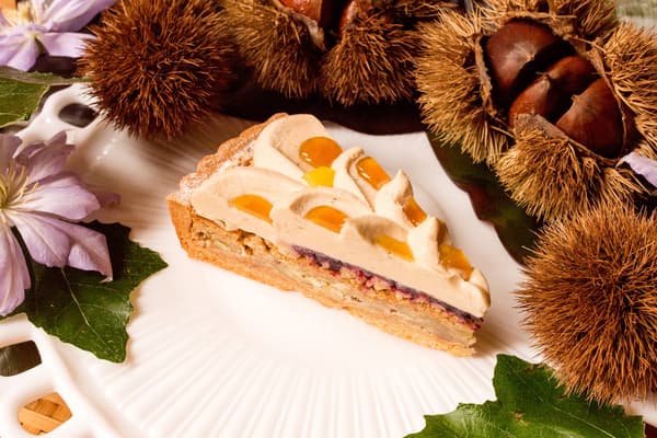 Chestnut and Maple Tart