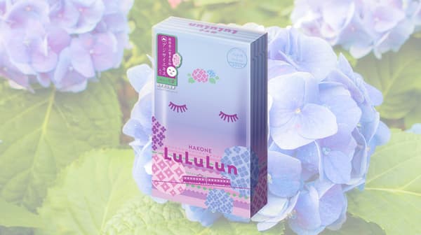 Hakone Lululun Ajisai face mask